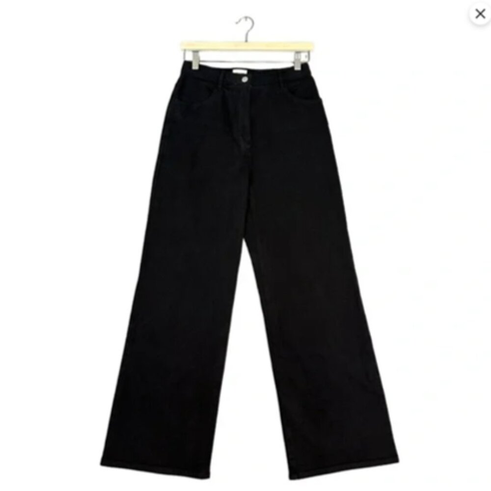 Aritzia | Wilfred Free | Entrance Wide Leg Pant in Black Size 6